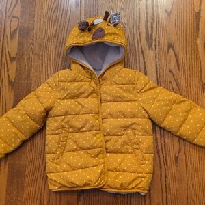 Mini Boden 3/4 Giraffe Animal Zoo Jacket 3t 4t